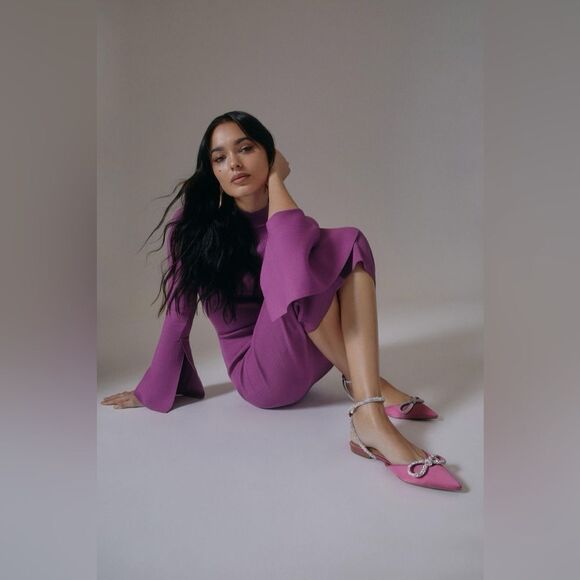 Anthropologie Bibi Lou Bow Flats - Picture 2 of 7